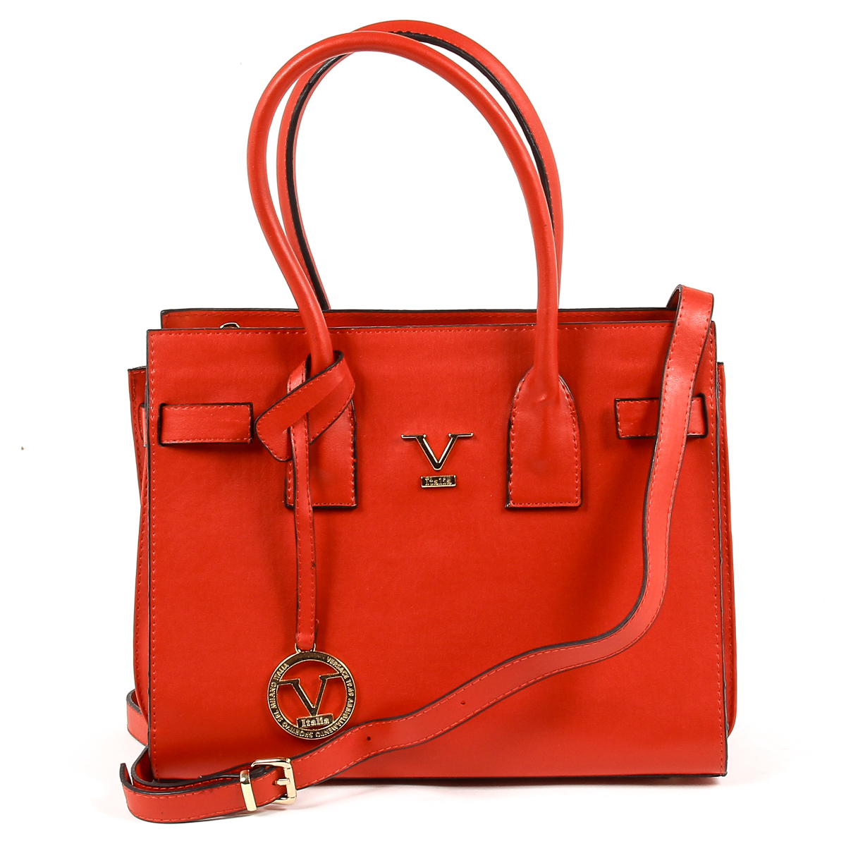 V 1969 Italia Womens Handbag Red CLELIA