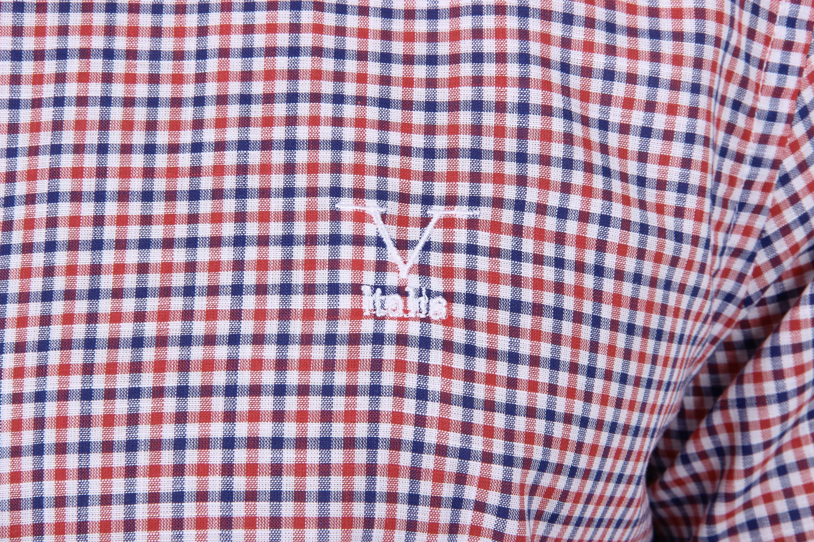 Camisa de cuello abotonado para hombre V 1969 Italia 627 VAR. 10