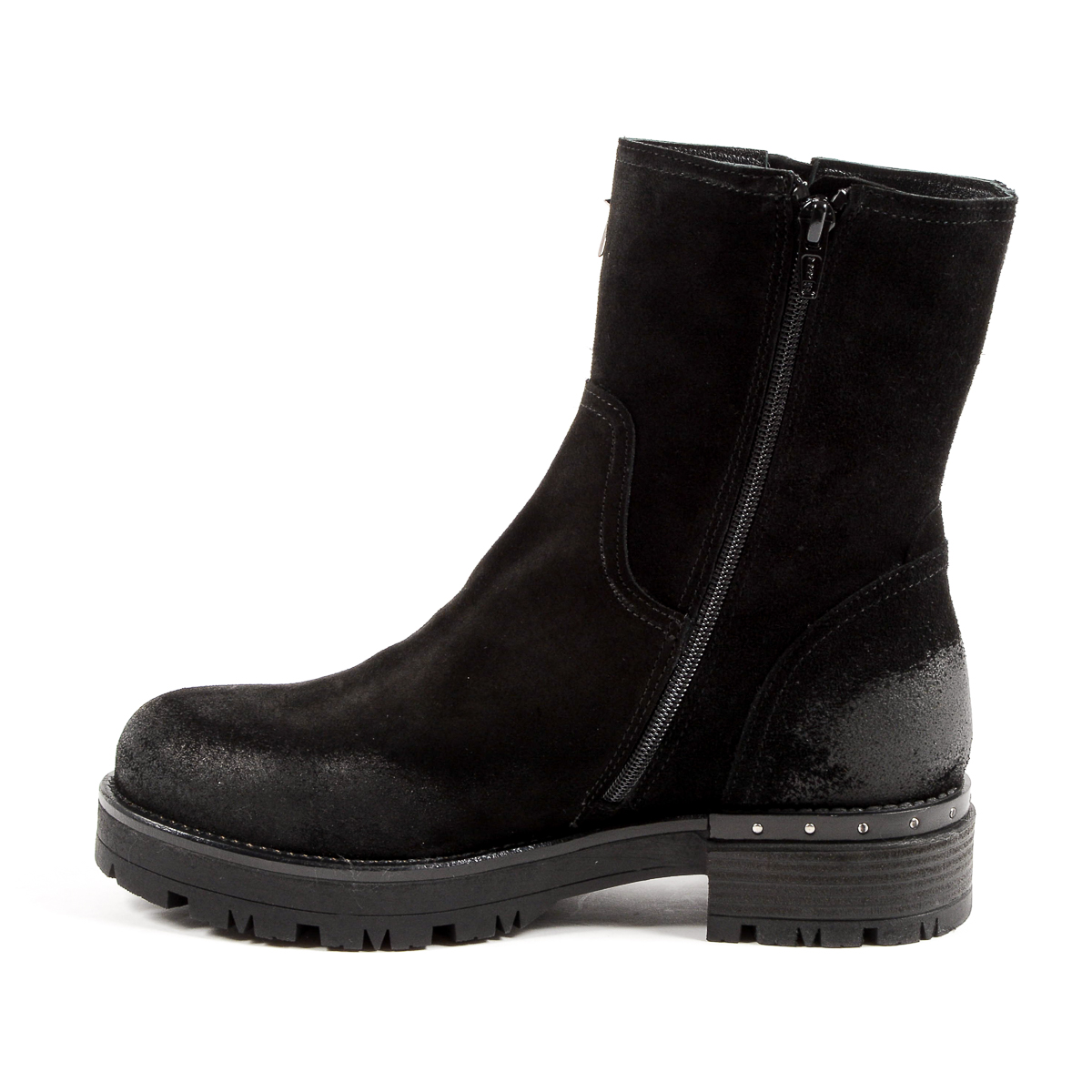 Andrew Charles Womens Short Boot Black BONNIE
