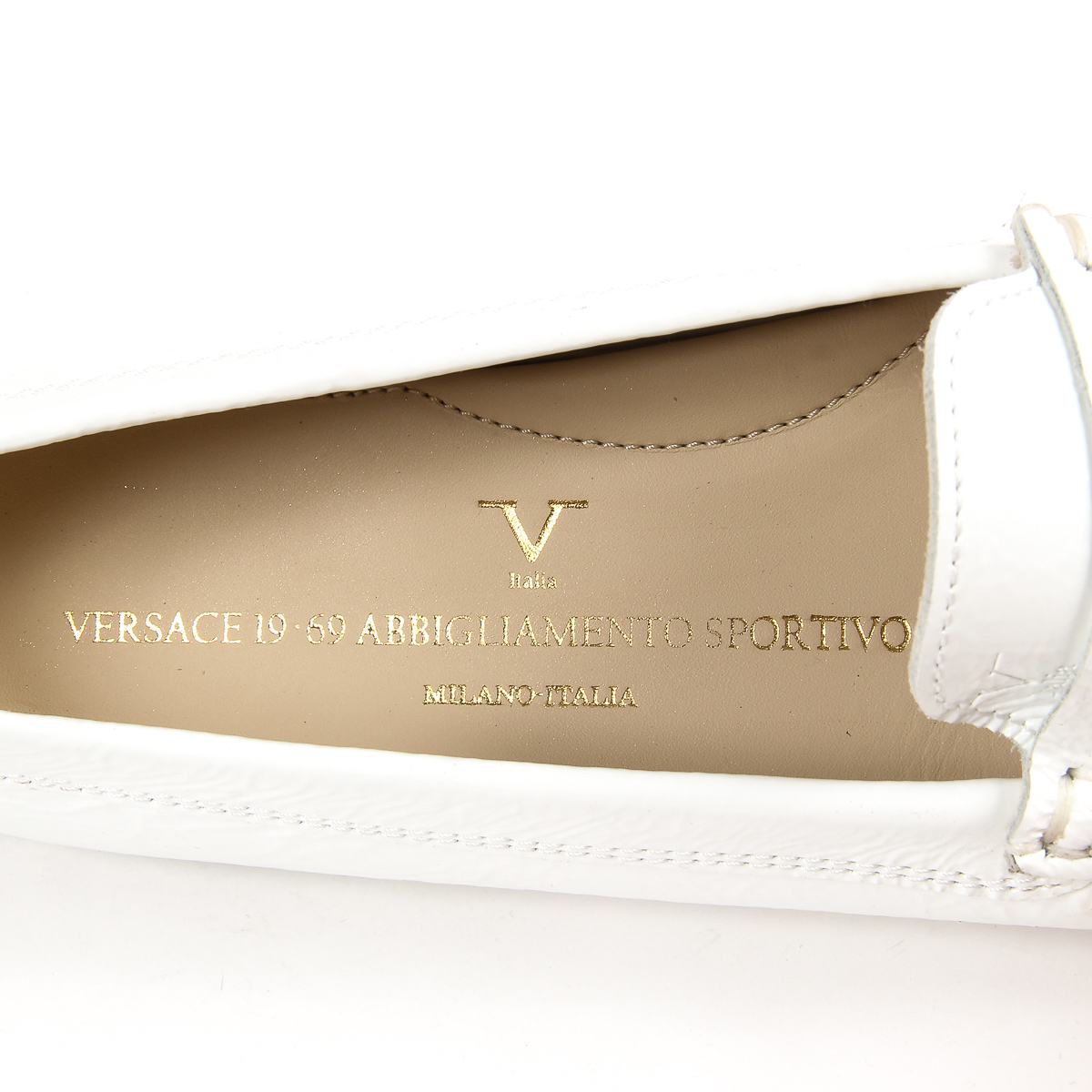 V 1969 Italia Womens Loafer White AMALFI