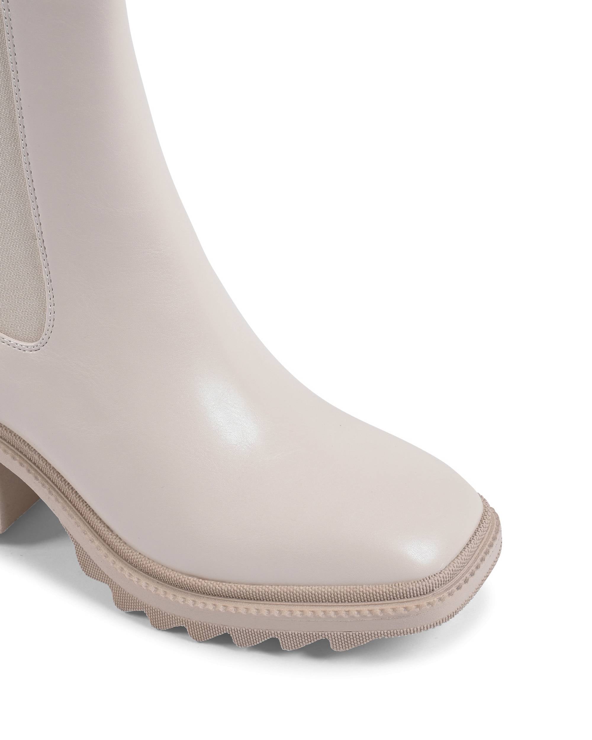 19V69 Italia Botines para mujer Beige 181-87 BEIGE
