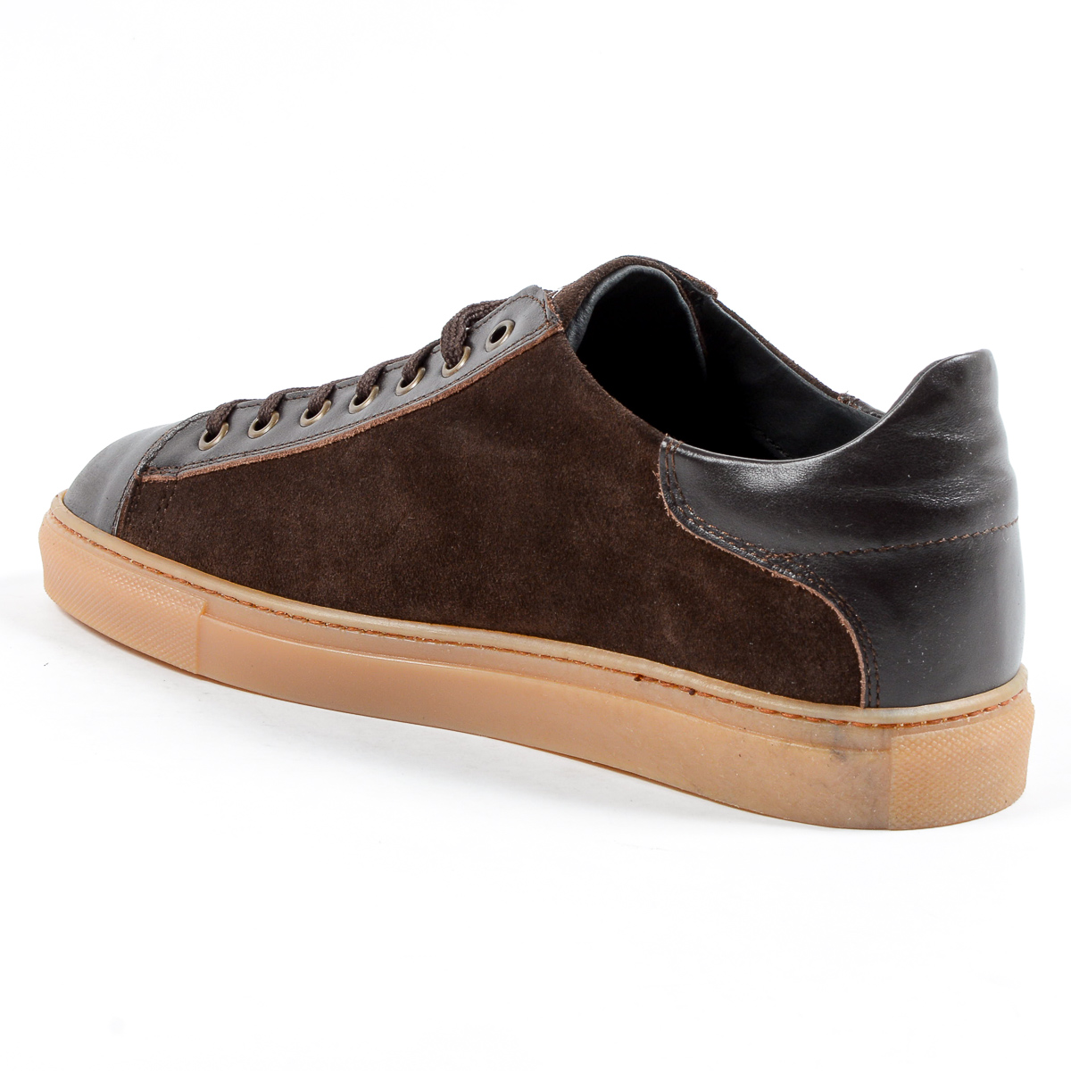 Andrew Charles Mens Sneaker Brown TOM