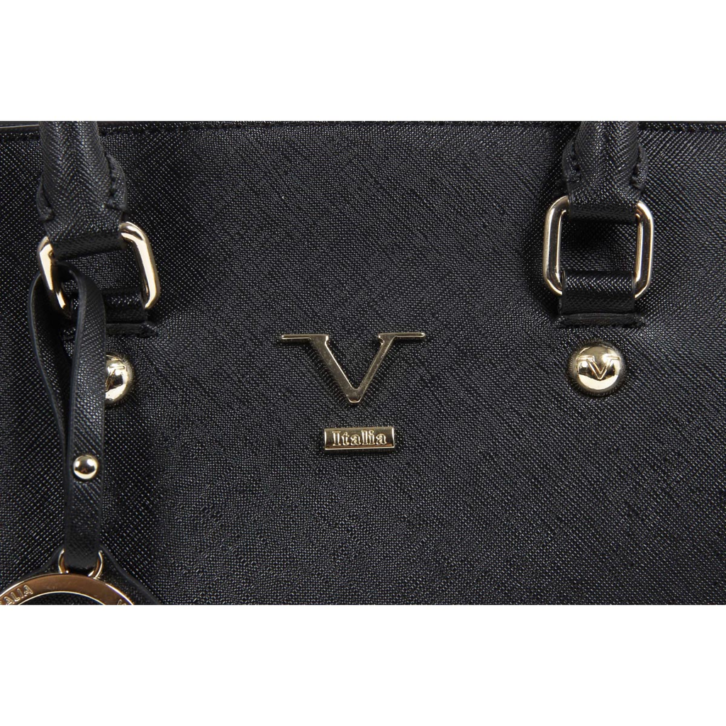 Bolso de mano para mujer V 1969 Italia VE07 NEGRO