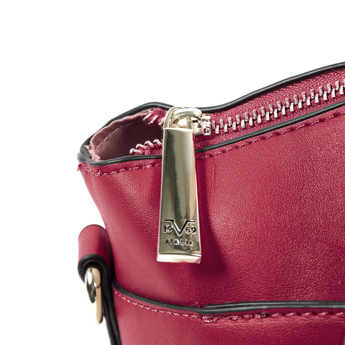 Bolso de mano para mujer V 1969 Italia Burdeos GIULIA