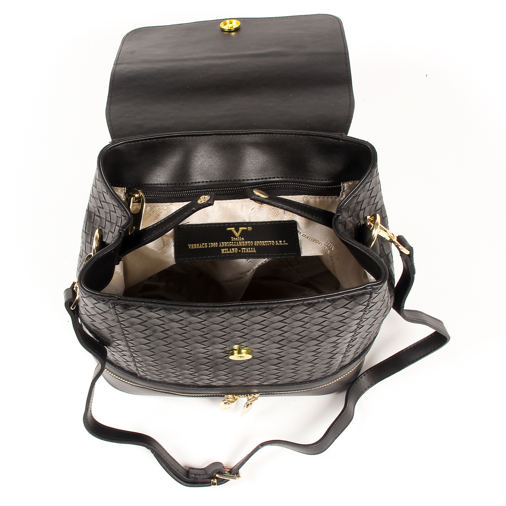 V 1969 Italia Womens Backpack Black STEFY