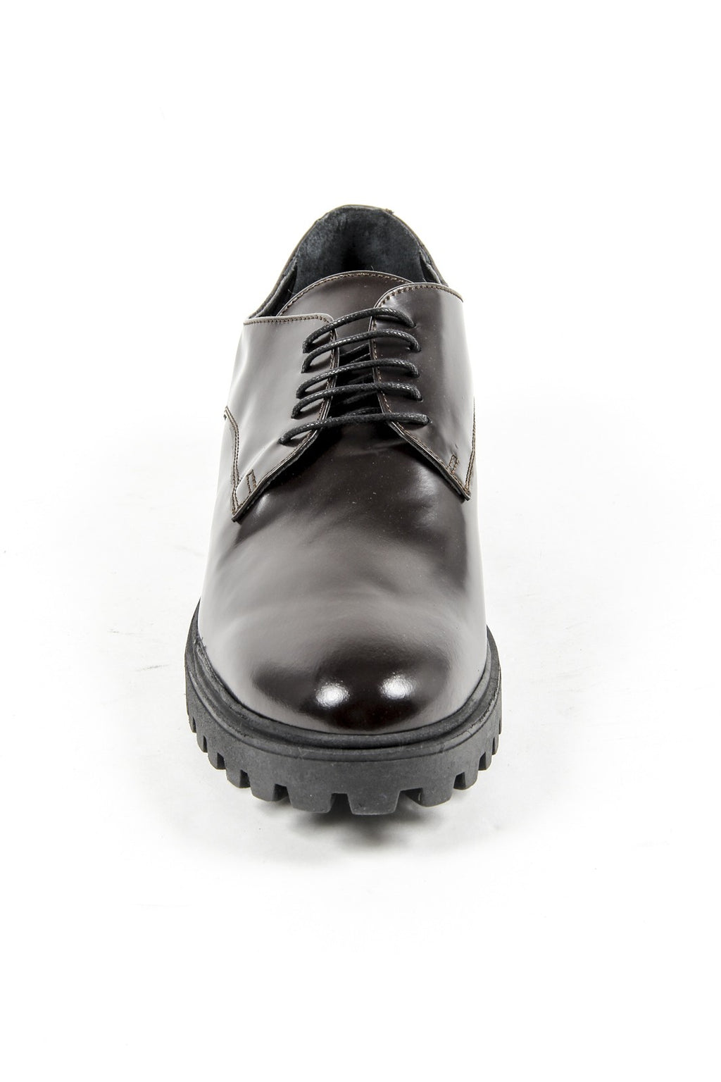V 1969 Italia Zapato con cordones para mujer C01 ABRASIVATO MORO