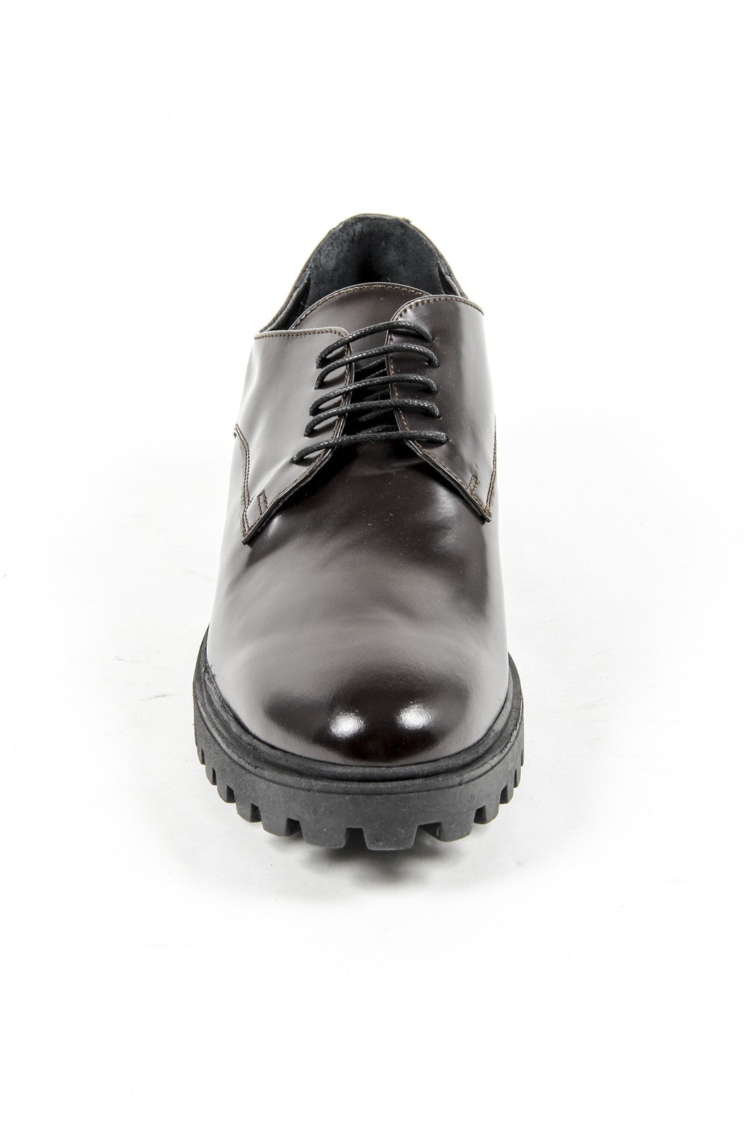 V 1969 Italia Zapato con cordones para mujer C01 ABRASIVATO MORO
