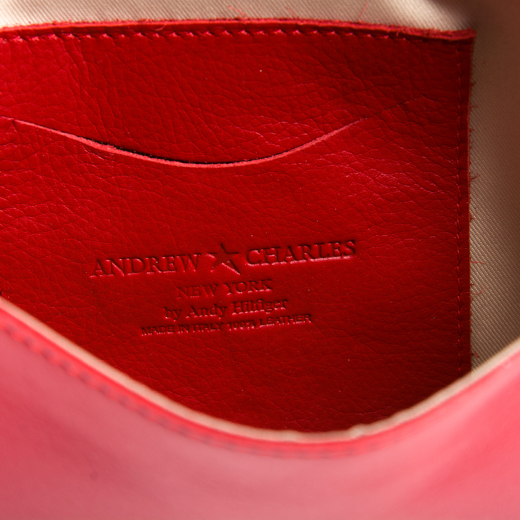Bolso de mano para mujer Andrew Charles rojo CORY