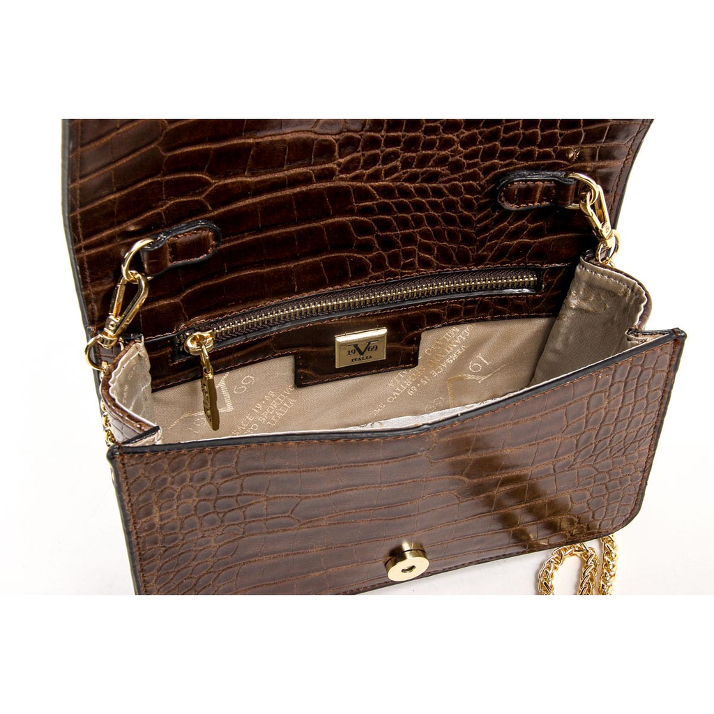 Bolso de mano para mujer V 1969 Italia V19690010K CAFÉ