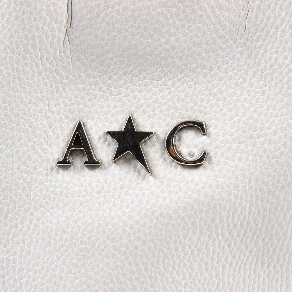 Bolso de mano para mujer Andrew Charles gris claro RACHEL