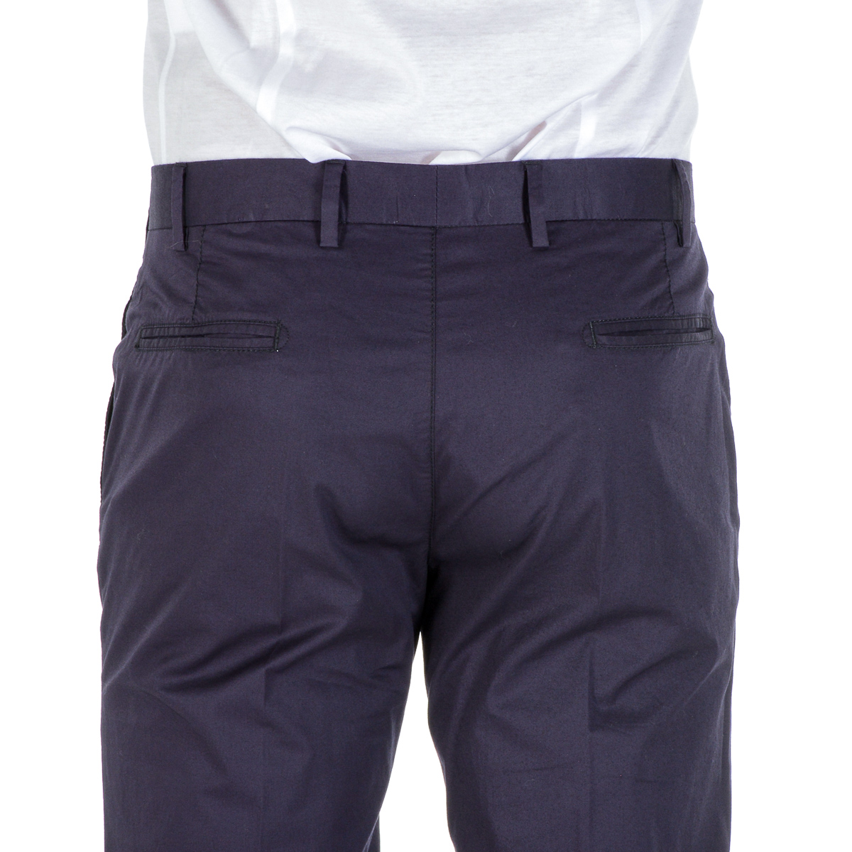 Armani Collezioni Mens Pants Dark Blue