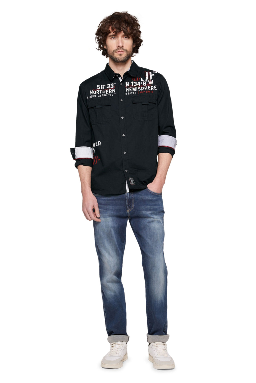 Camisa de Camp David para hombre