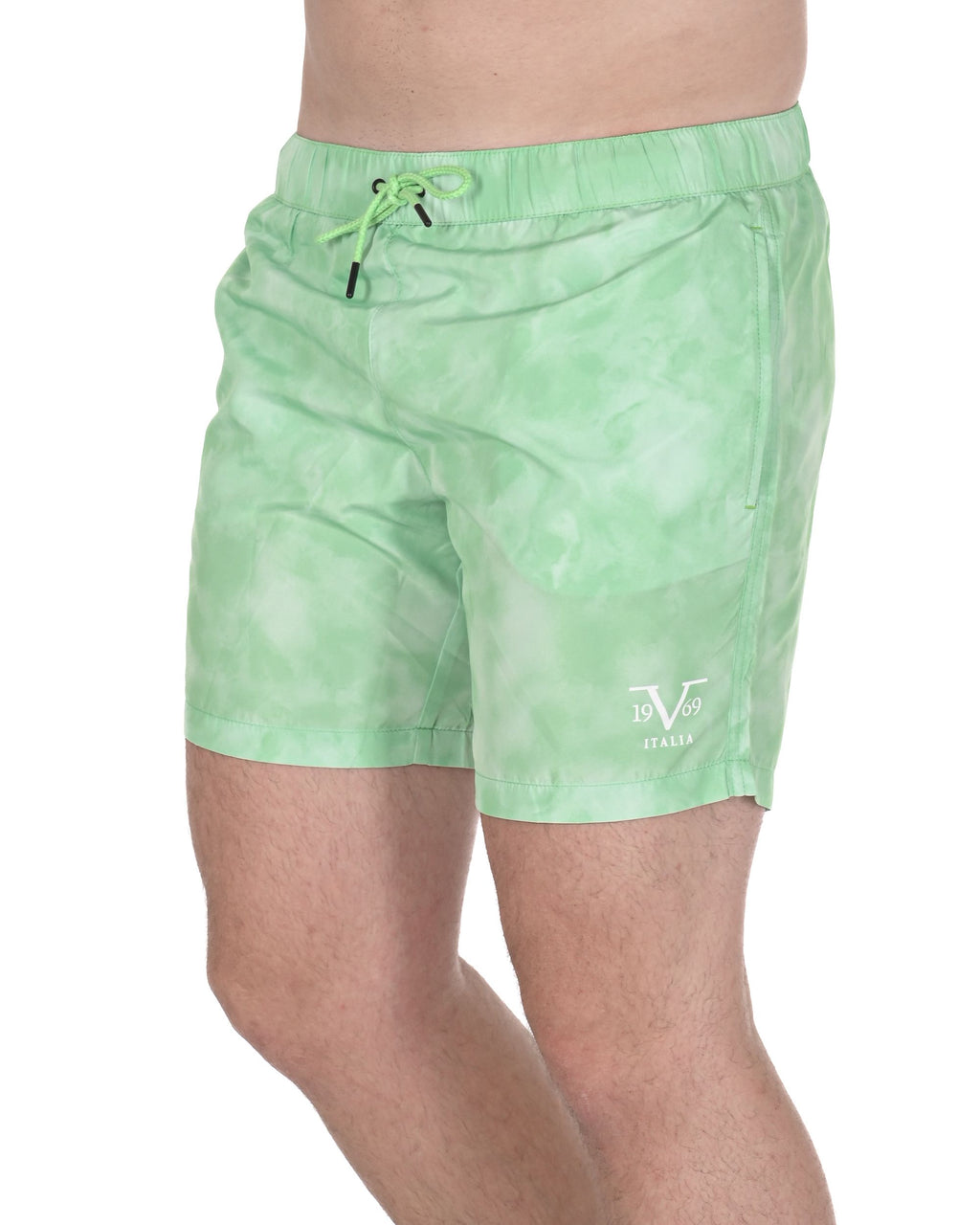 19V69 Italia Mens Swimwear Trunk VSC1MBM11 GREEN