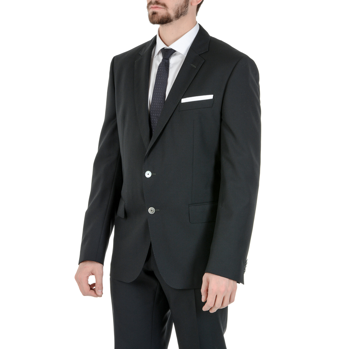 Traje negro para hombre de Hugo Boss HUTSON GANDER