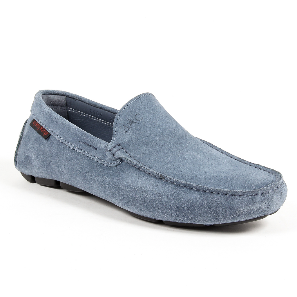 Mocasín Andrew Charles para hombre azul TRON