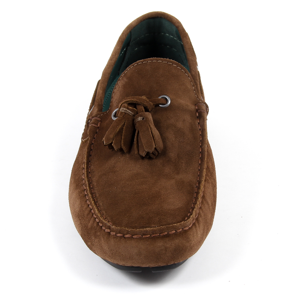 Mocasines V 1969 Italia para hombre, color marrón, Jeremy