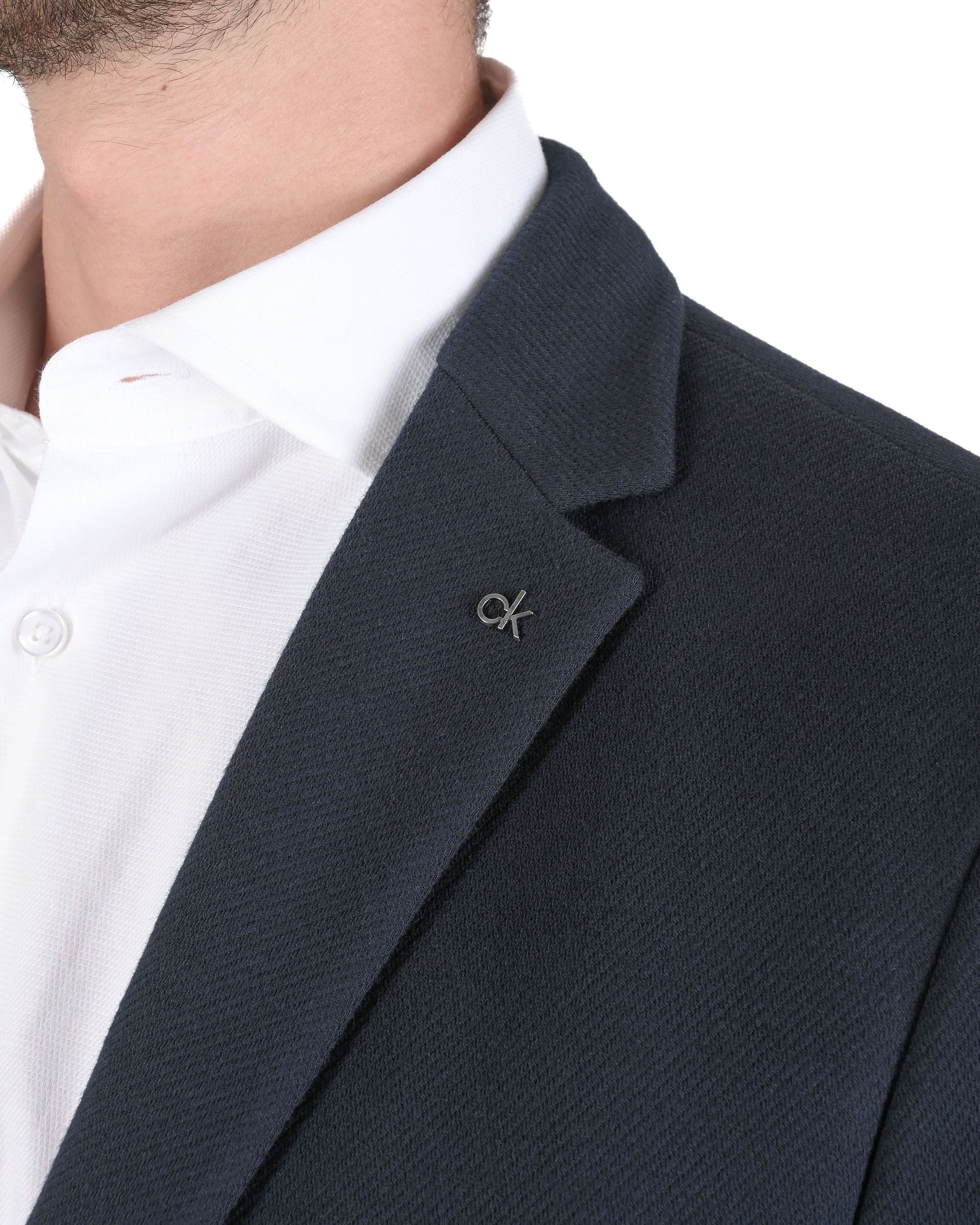 Calvin Klein Mens Blazer Blue K10K103892407
