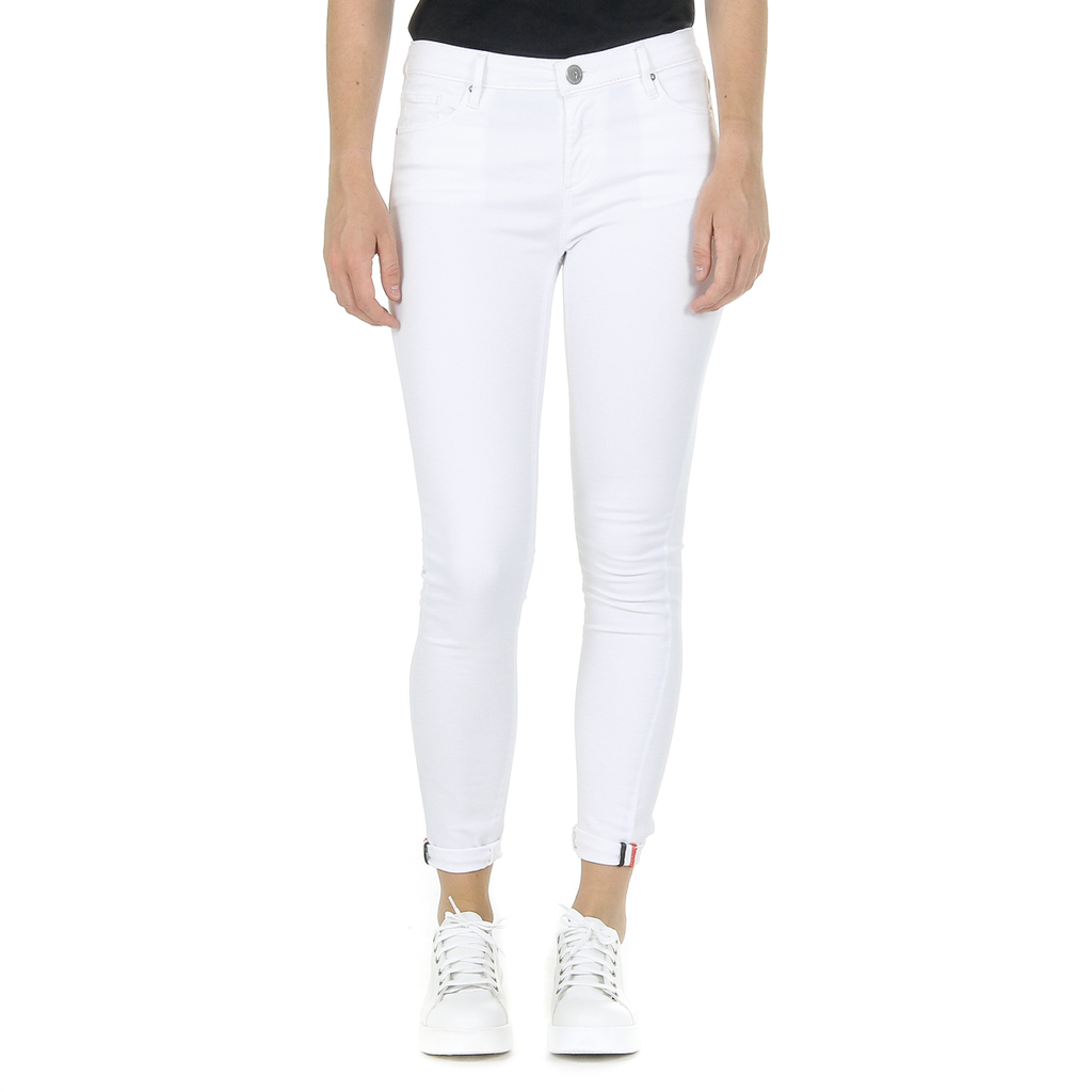 Pantalones Andrew Charles para mujer blancos CLAIRE