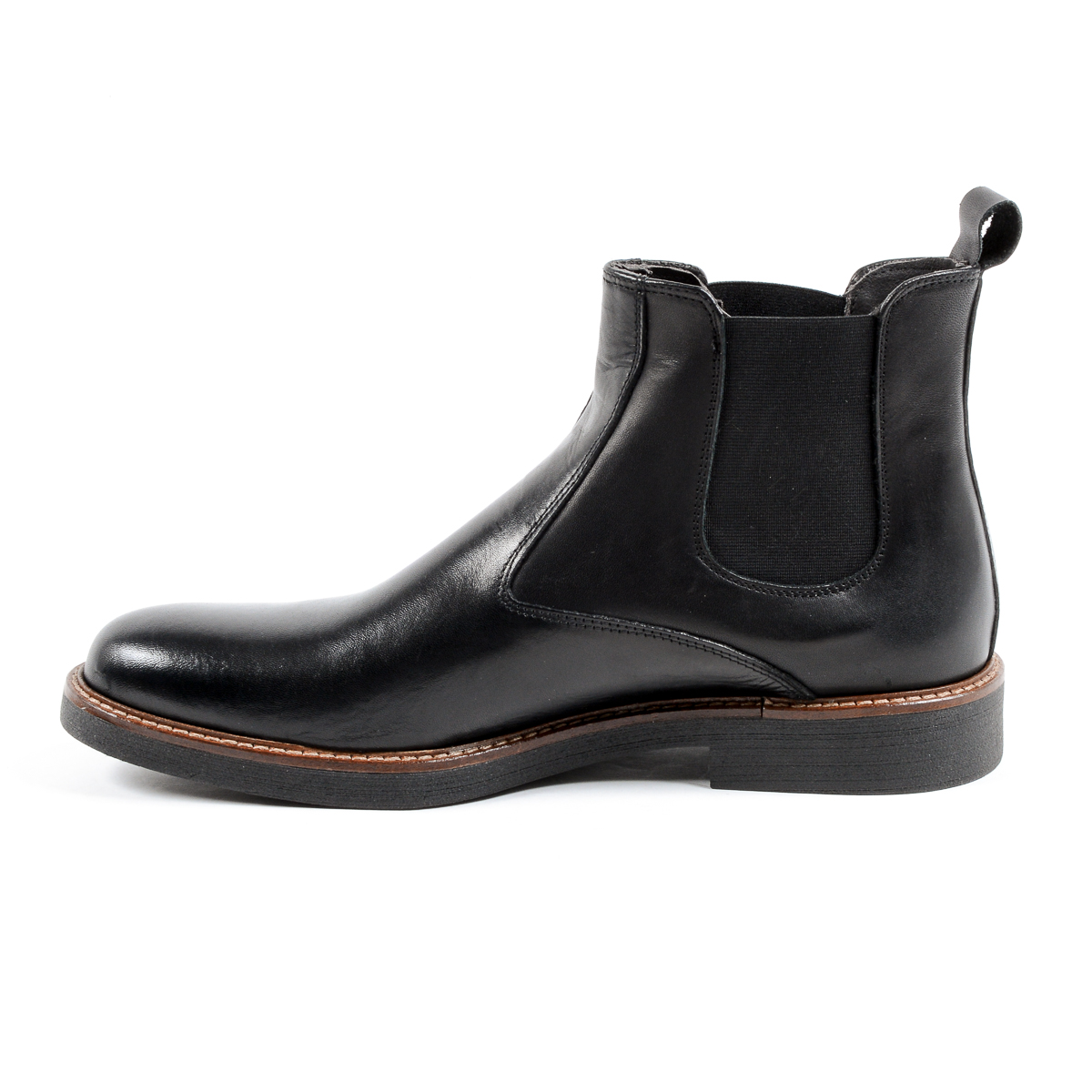 Andrew Charles Mens Ankle Boot Black CHUCK
