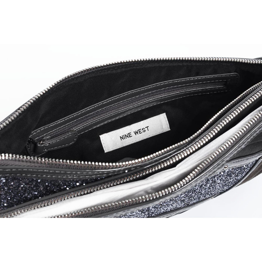 Bolso de mano para mujer Nine West 171801 GUNMETAL MUL