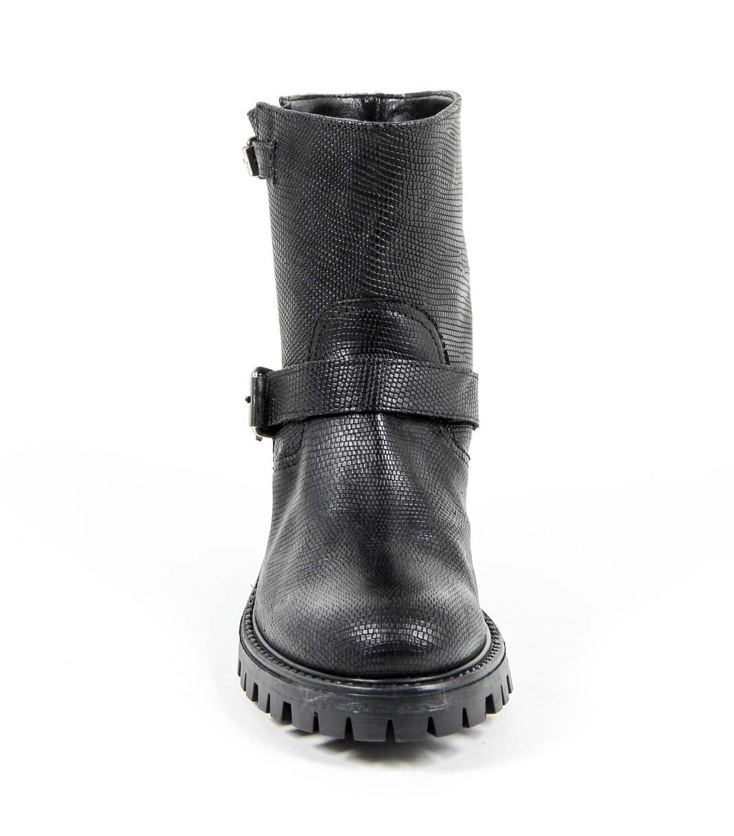 Bota corta Mujer V 1969 Italia B1441 VITELLO STAMPATO NERO