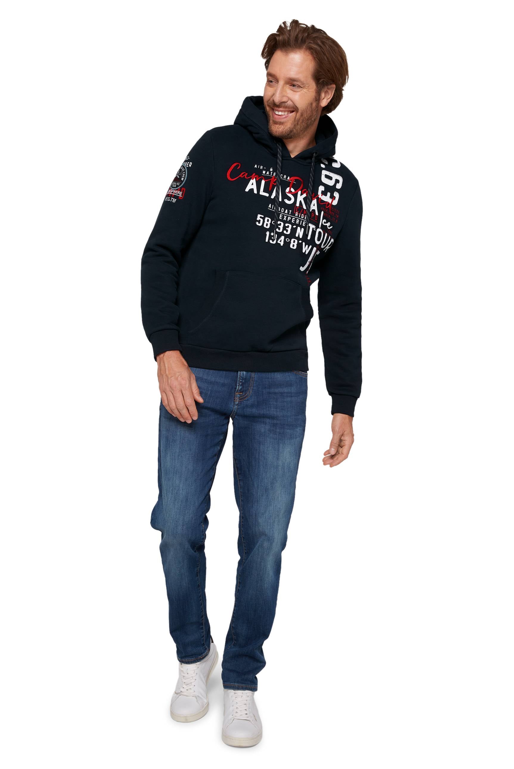 Sudadera con capucha para hombre Camp David