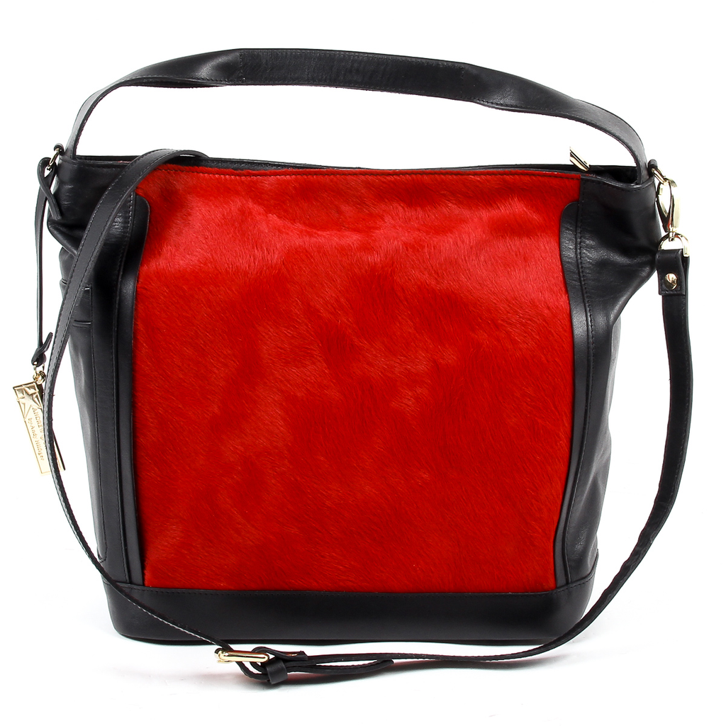 Andrew Charles Womens Handbag Black ROXANE