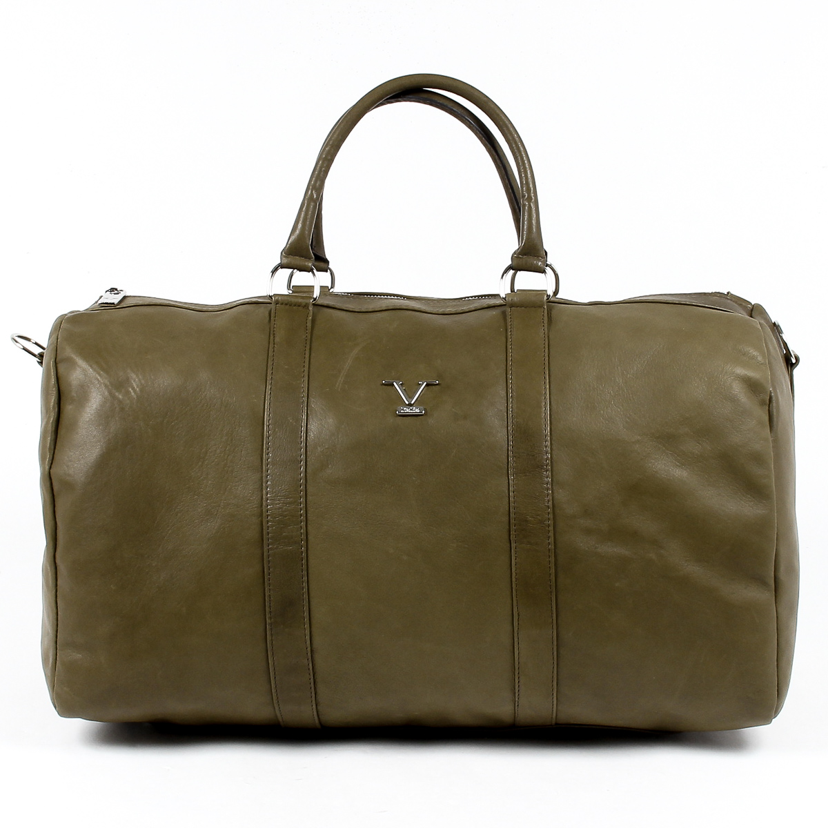 V 1969 Italia Mens Sport Bag Dark Green BERLINO