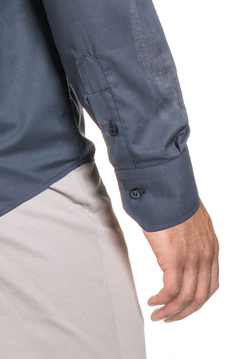 Camisa clásica moderna de corte V 1969 Italia para hombre 377 ART. 02