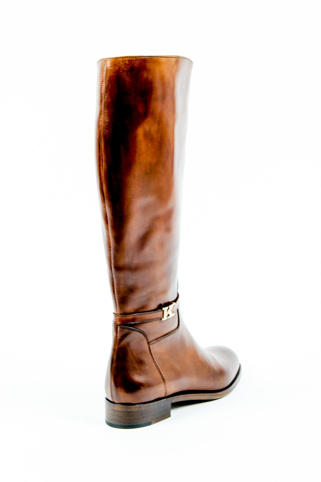 Bota alta para mujer Kiton D34801 4H5103 LUX CAFFE