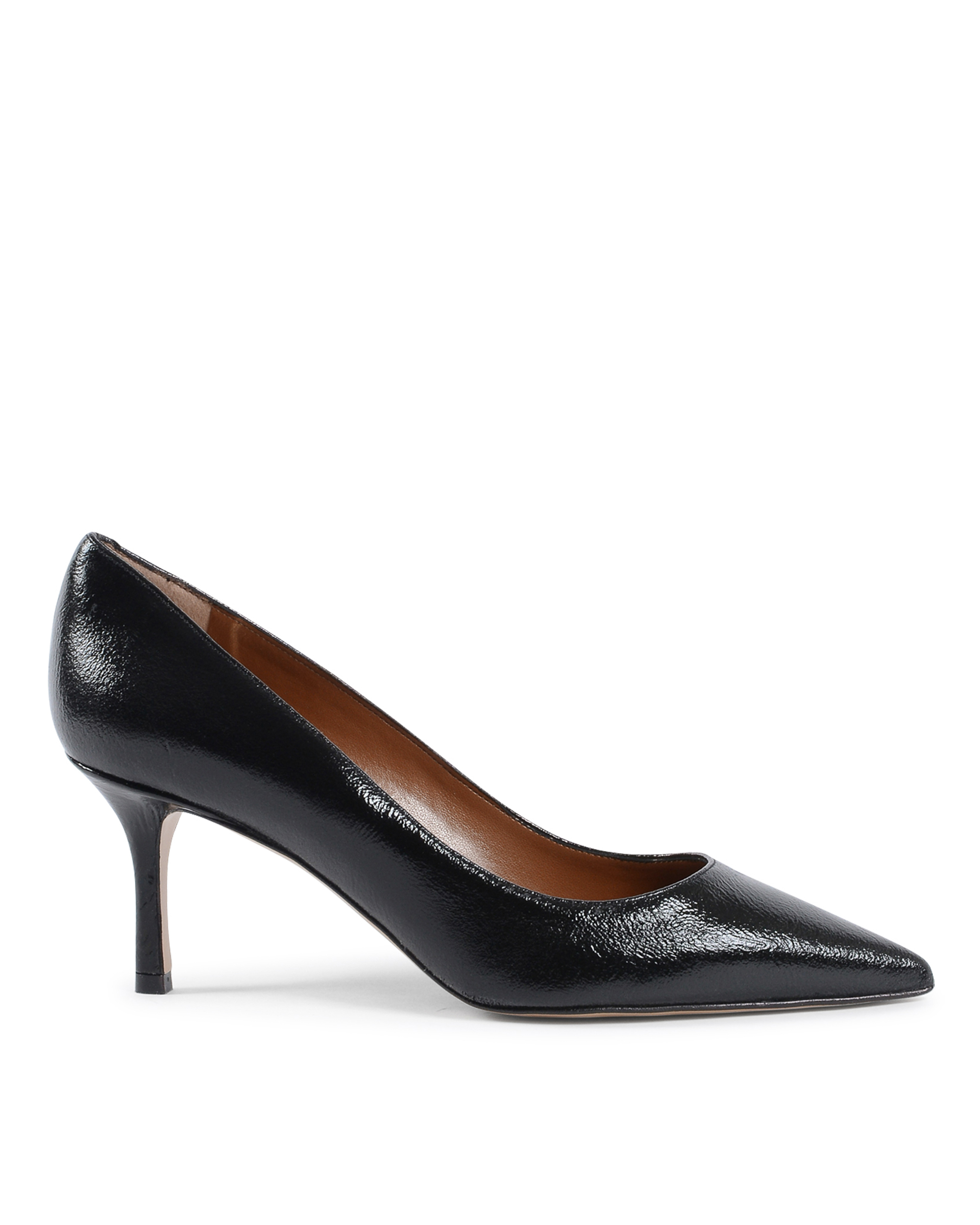 19V69 Italia Womens Pump Black INES65 BRIGHT BLK PATENT