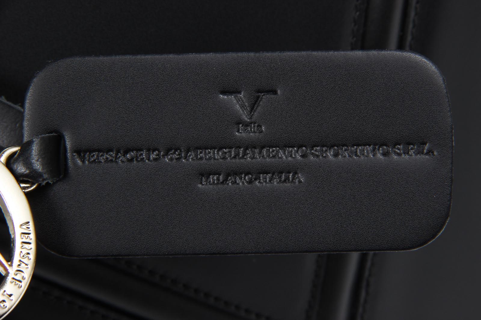 Bolso de mano para mujer V 1969 Italia V004 RUGA NEGRO