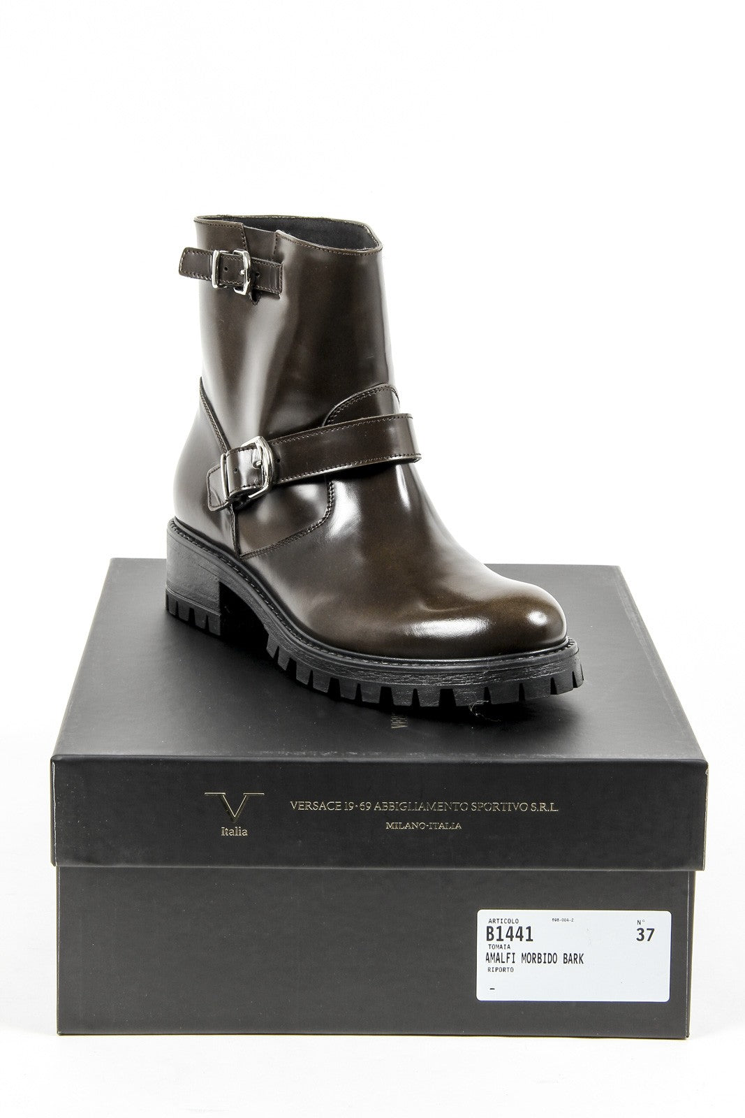 V 1969 Italia Bota corta para mujer B1441 AMALFI MORBIDO BARK