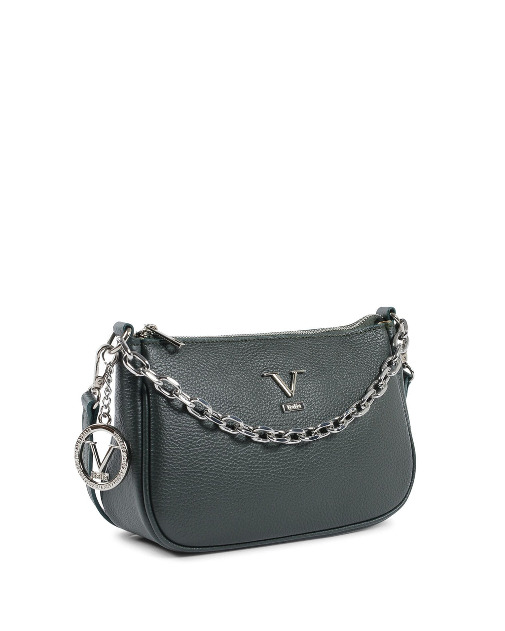 V Italia Womens Handbag Green VE1735 CERVO VERDE