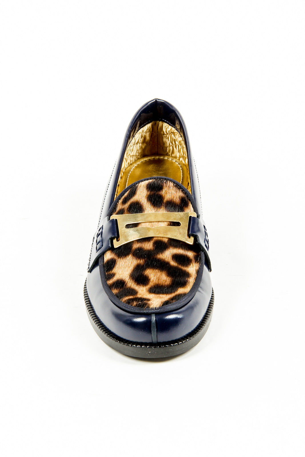 Mocasín Mujer Avec Moderation FRIDA AZUL LEOPARDO
