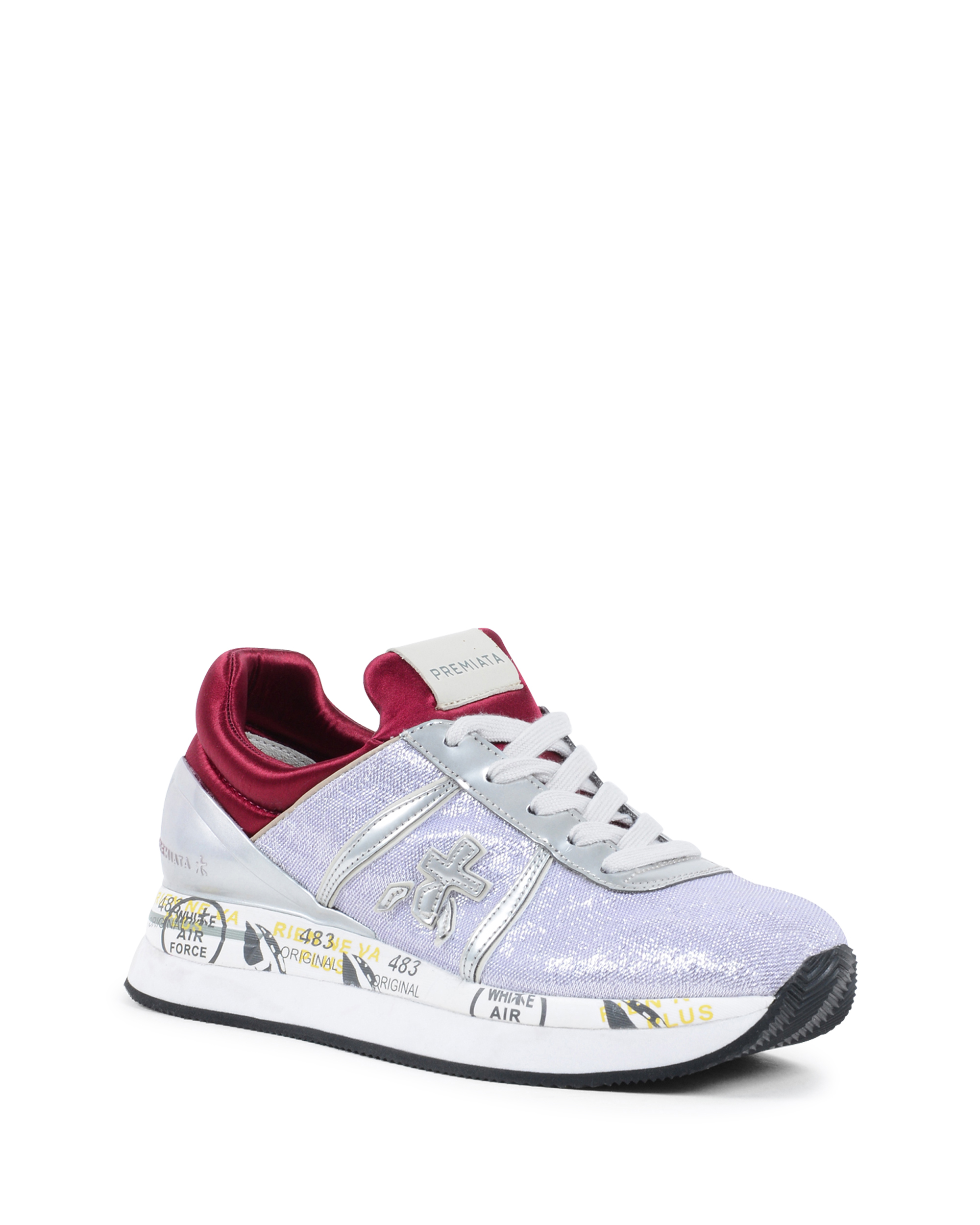 Premiata Womens Sneaker Silver LIZ 3000