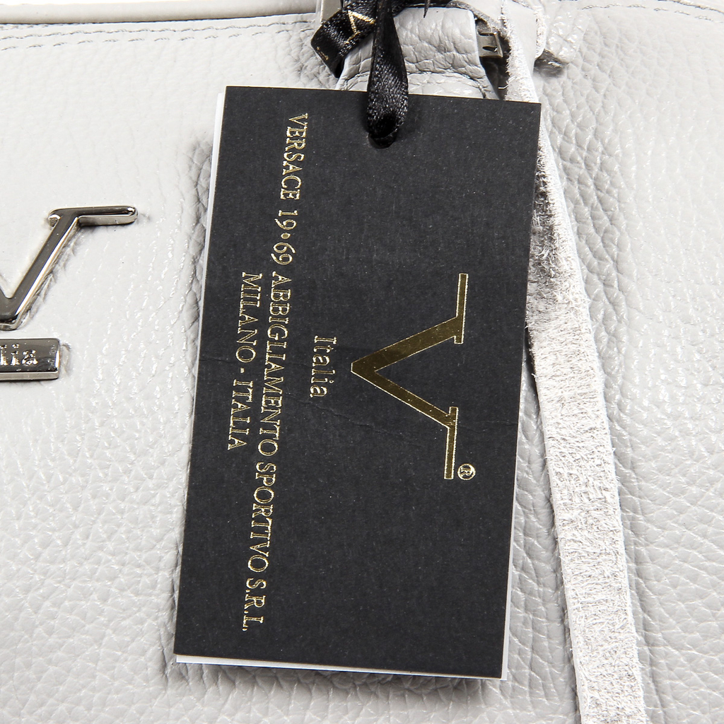 V 1969 Italia Womens Handbag Light Grey PORTO