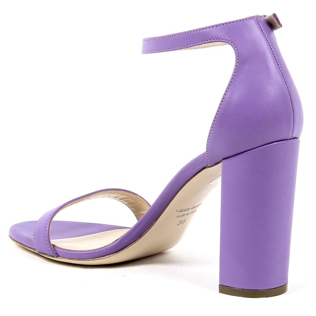 Andrew Charles Womens Sandal Lilac EMMA