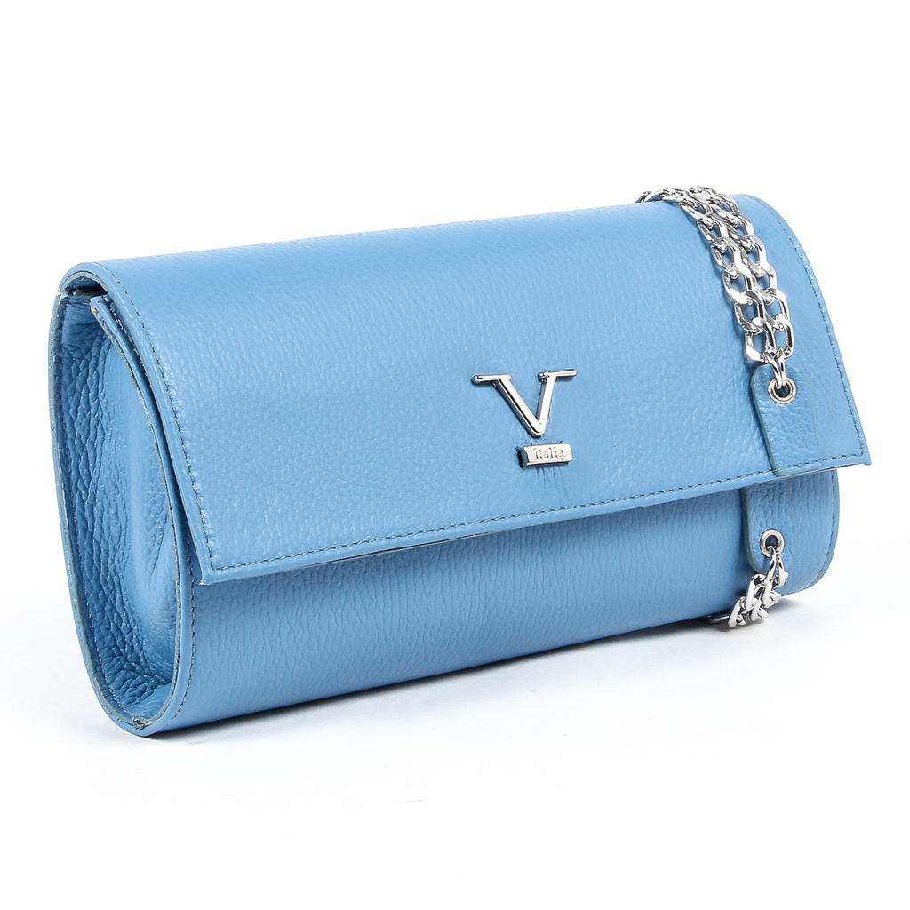 V 1969 Italia Womens Handbag Light Blue ROMA