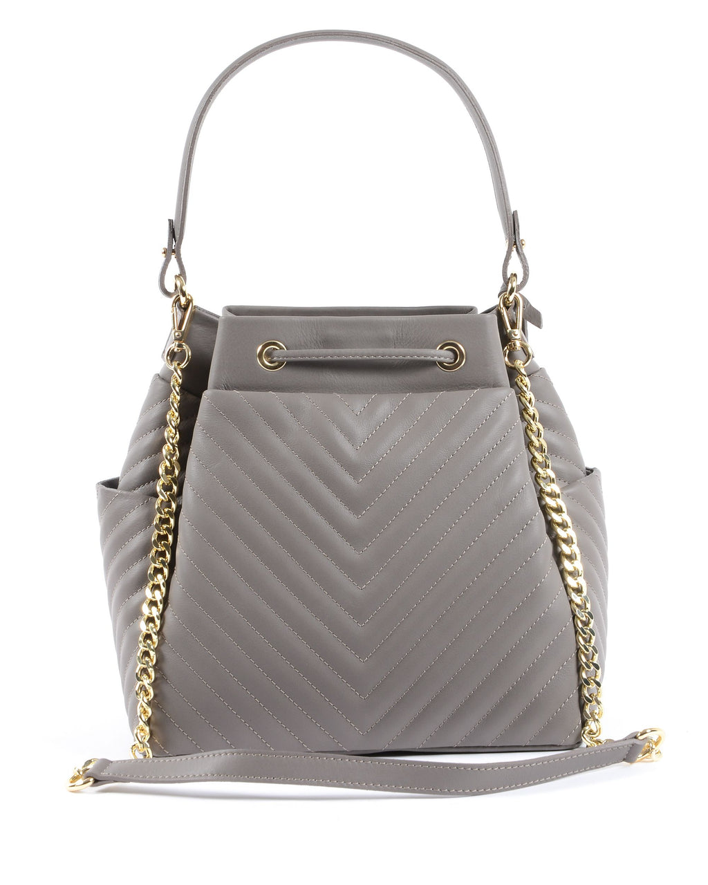 Bolso de mano para mujer V Italia gris oscuro BH10272 52 SAUVAGE SMOG