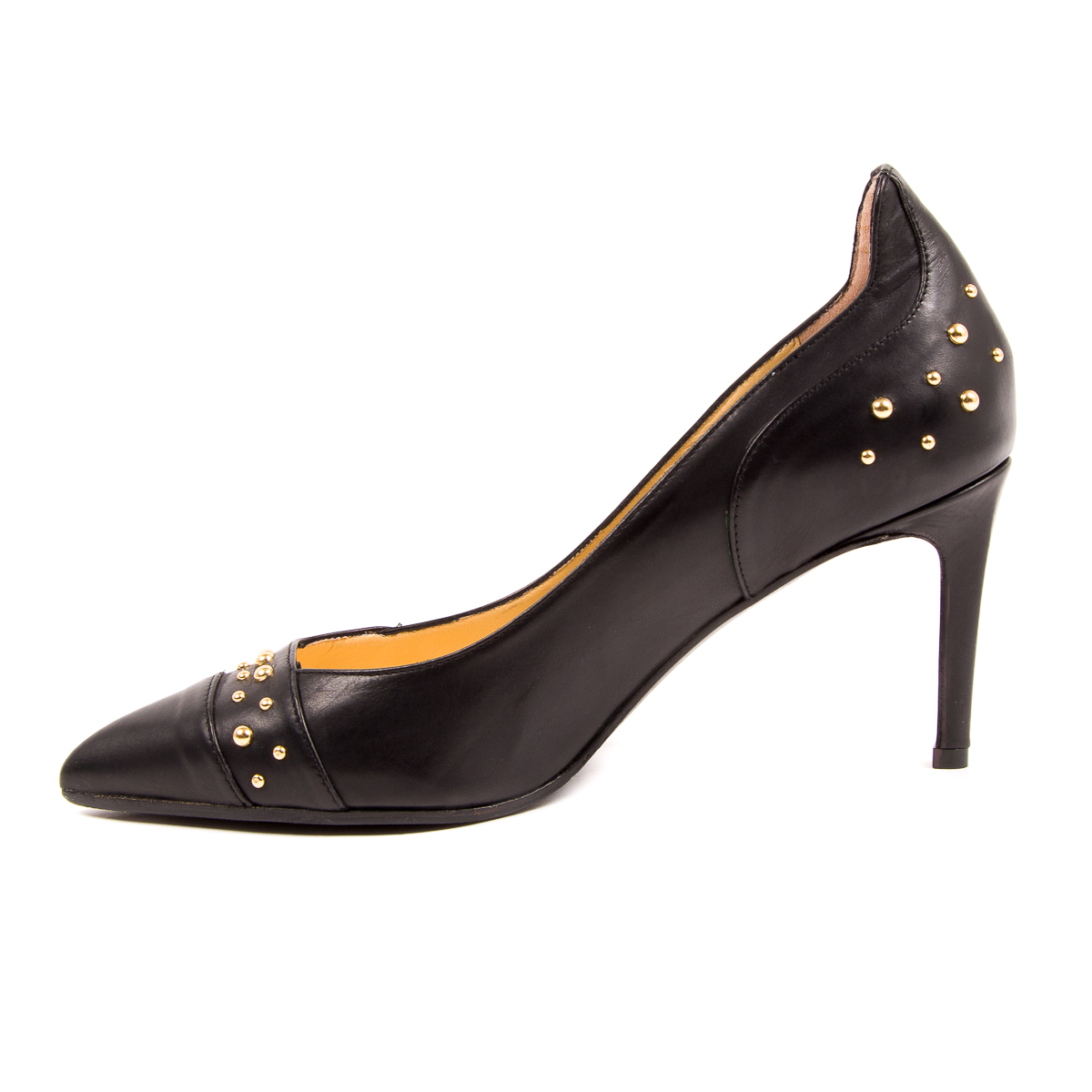V 1969 Italia Zapatos de salón para mujer negros BERNA