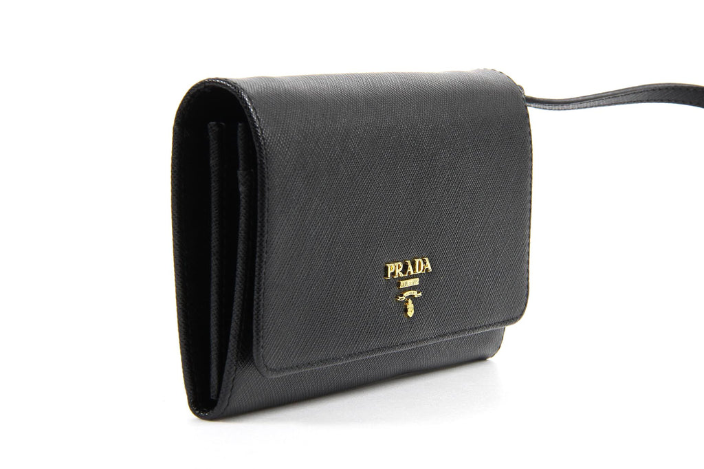 Bolso de mano Prada 1MT437 Nero Saffiano Metal