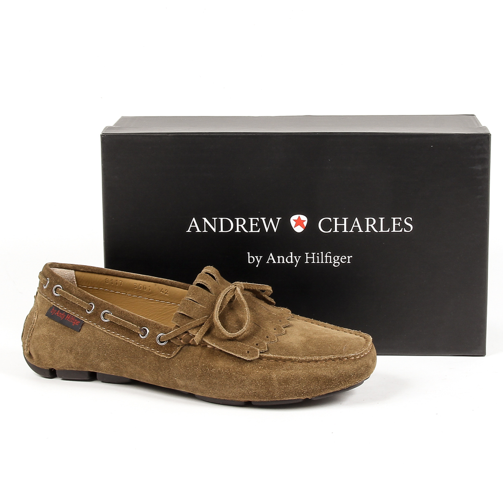 Mocasines Andrew Charles para hombre, color marrón, JETT
