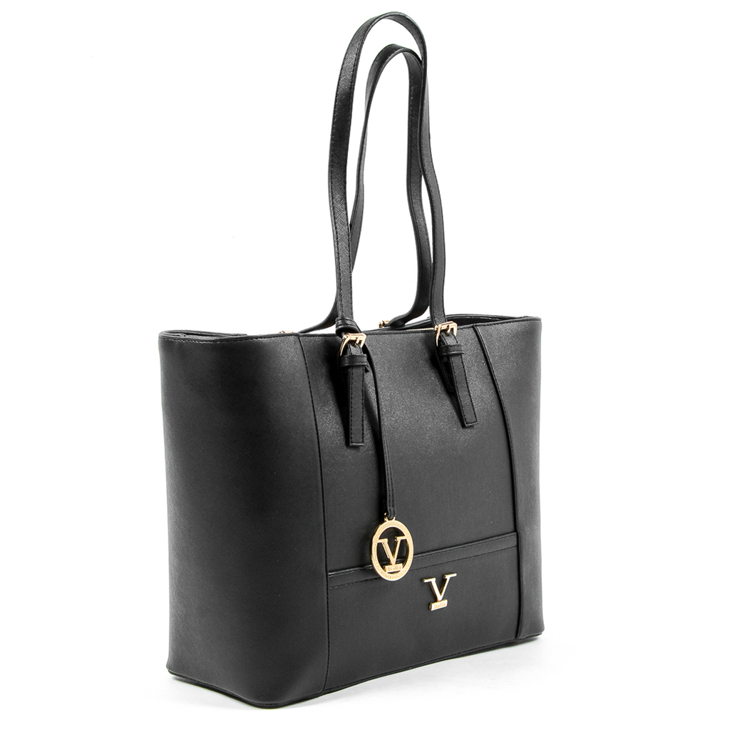 V 1969 Italia Womens Handbag Black GIL