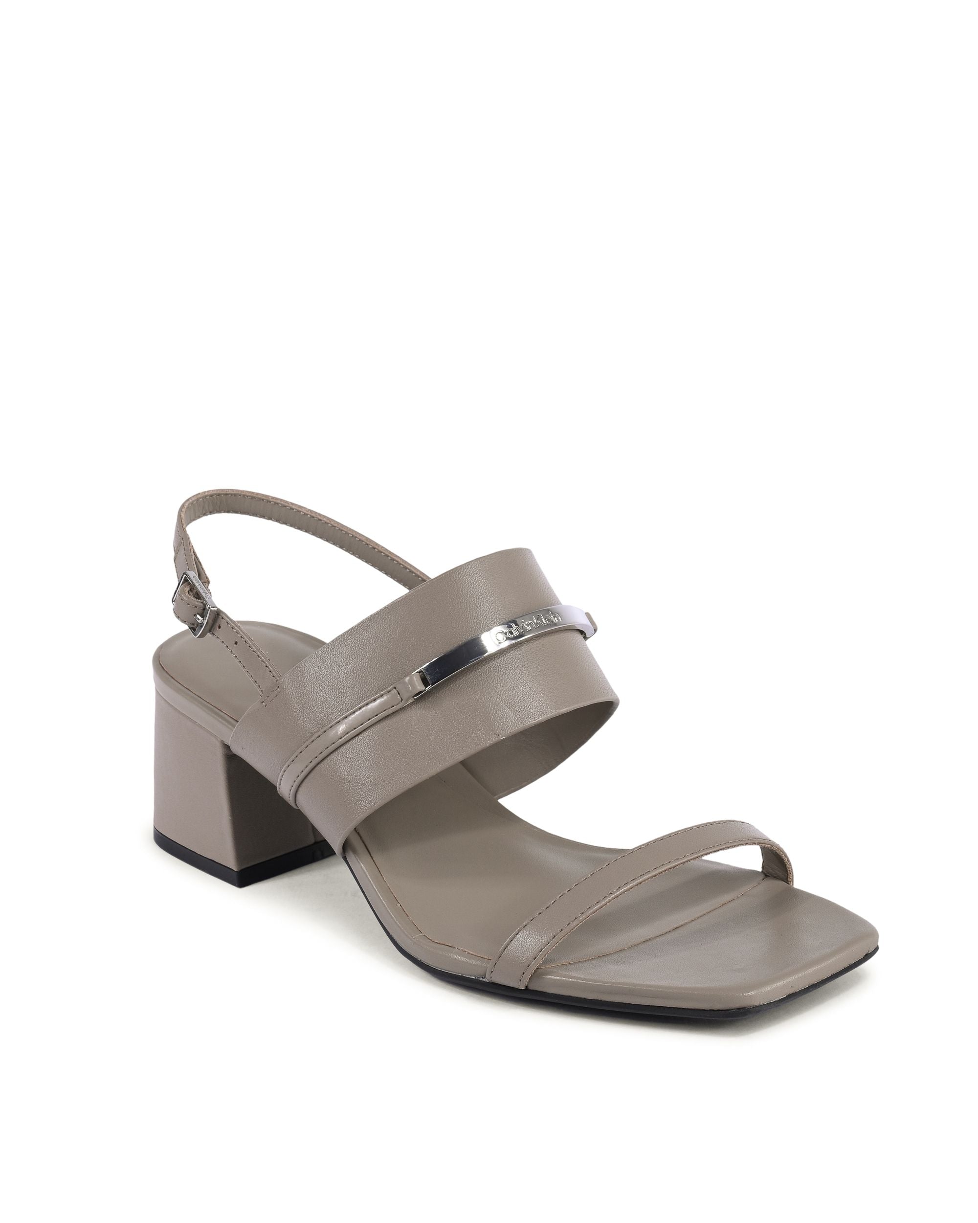 Sandalias Calvin Klein para mujer color caqui HW0HW020560I1
