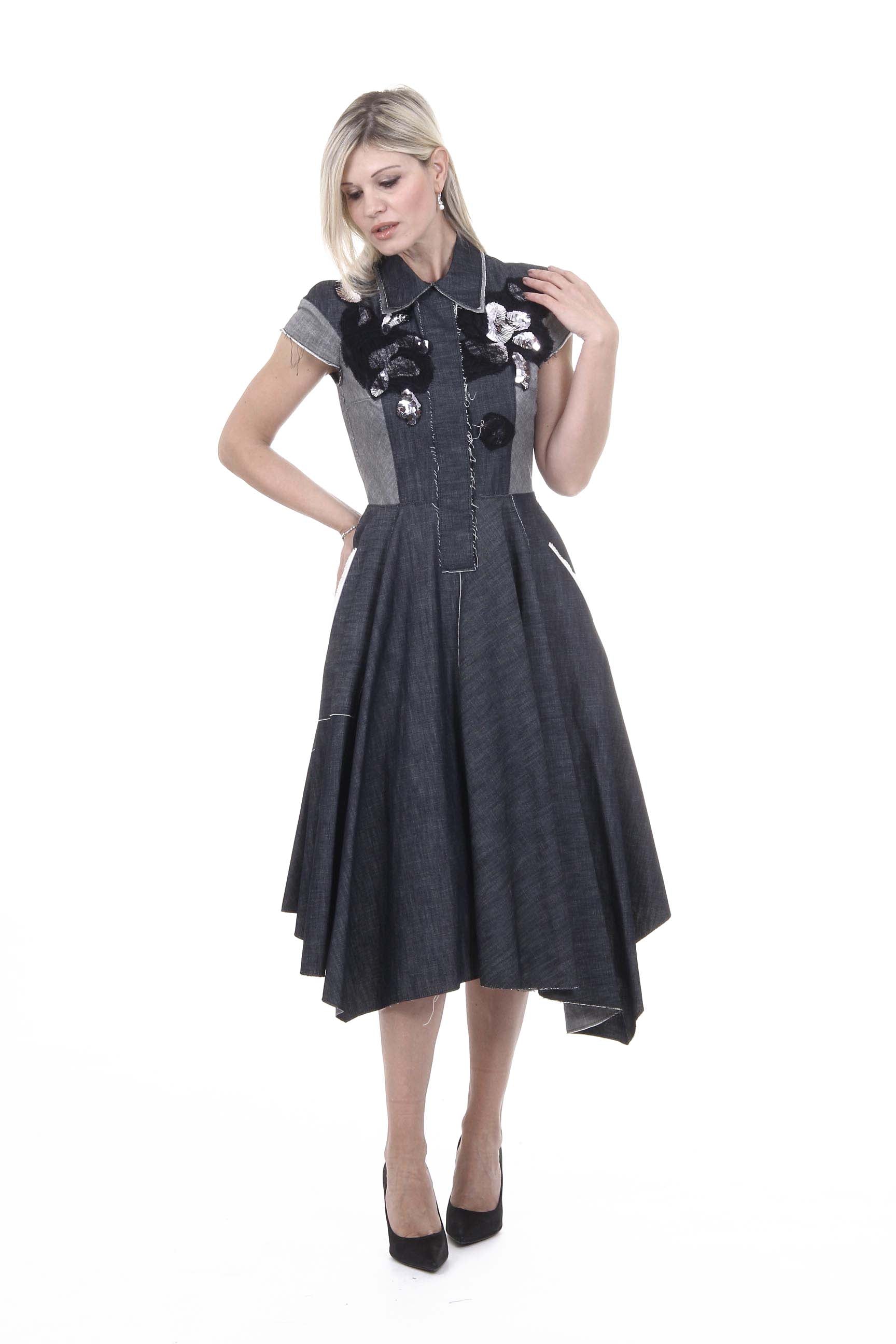 Vestido Bottega Veneta para mujer 375129 VZJD0 4030