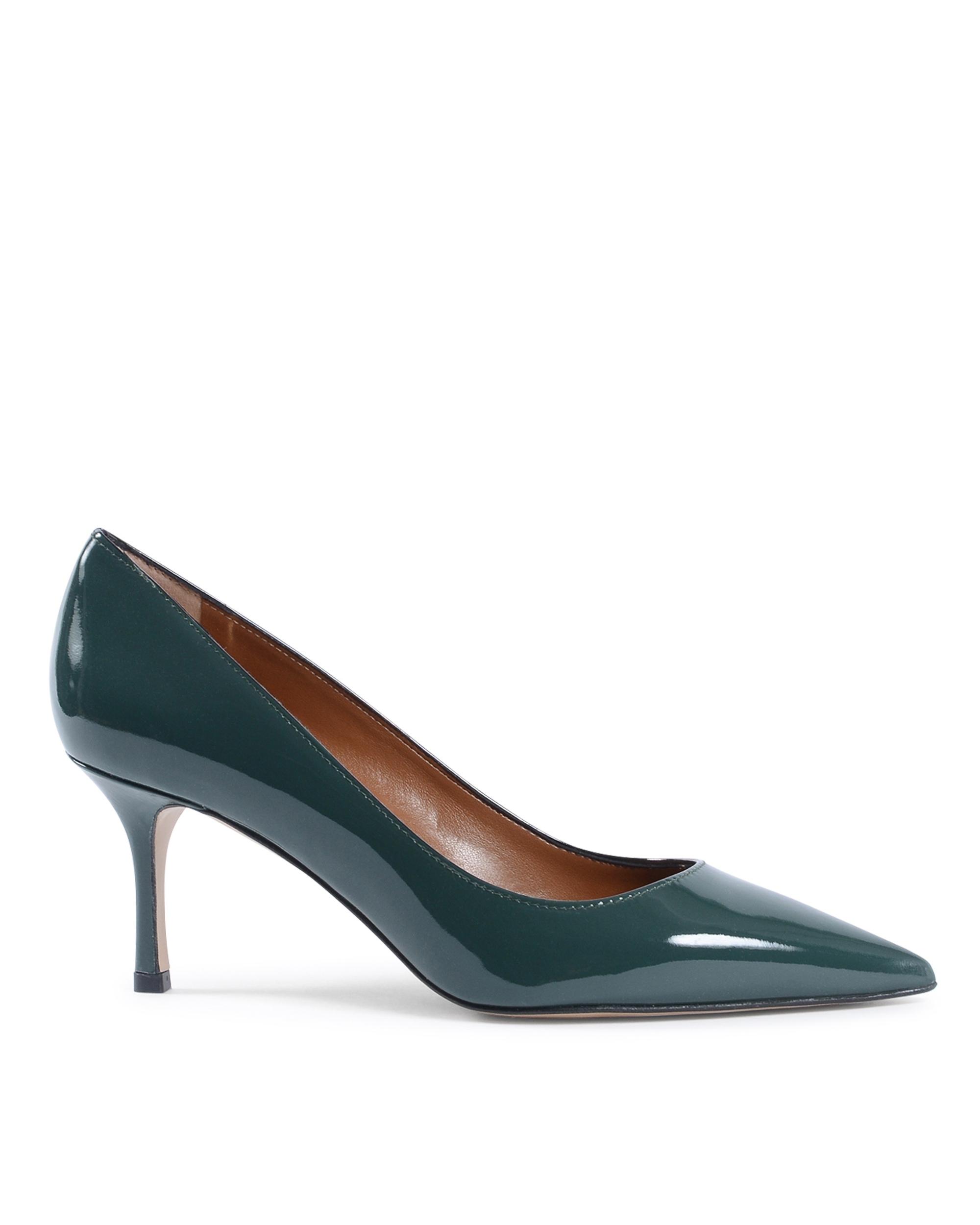 19V69 Italia Womens Pump Green INES65 PALUDE PATENT