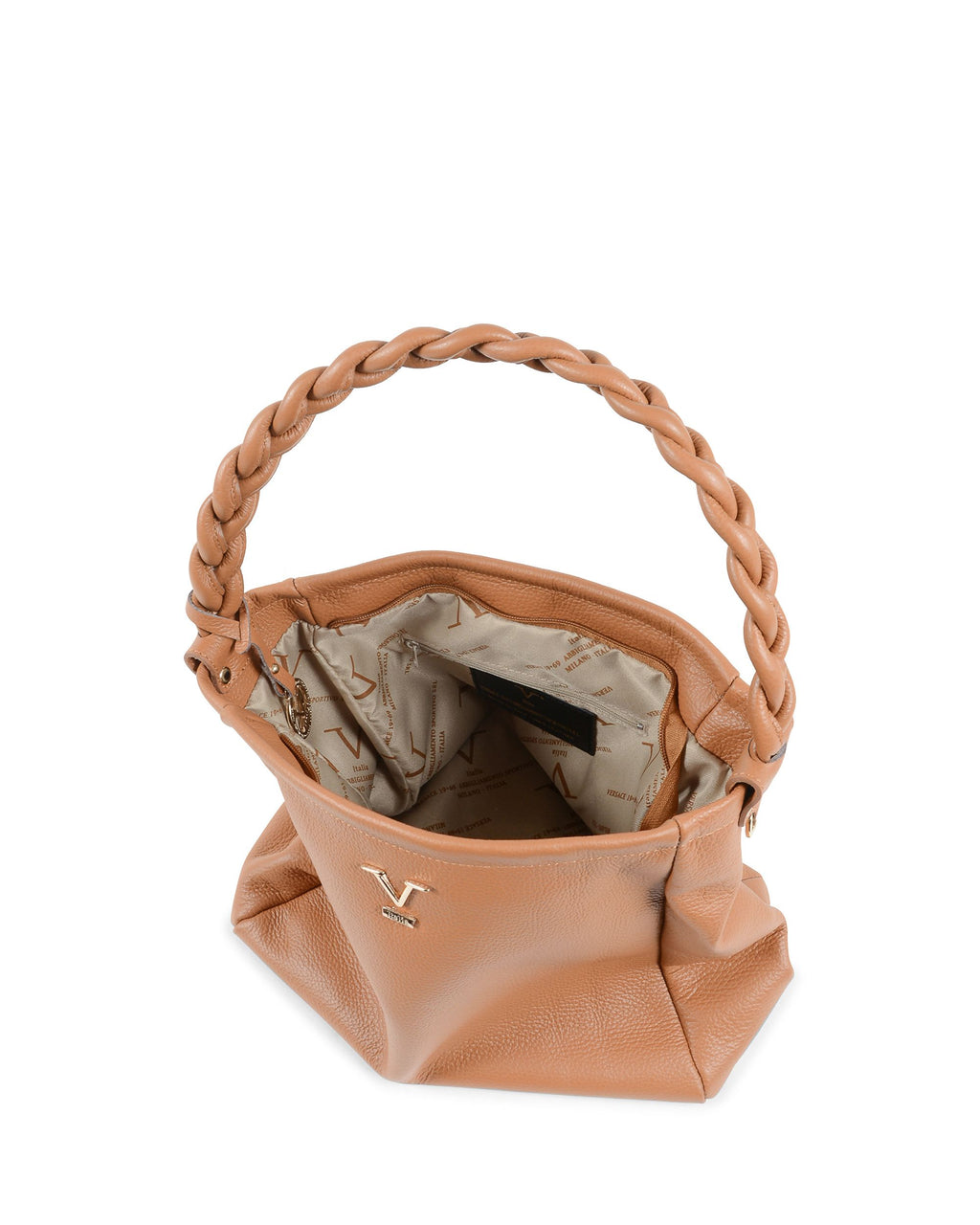 Bolso Mujer V Italia Bronceado VE1633 DOLLARO CUOIO