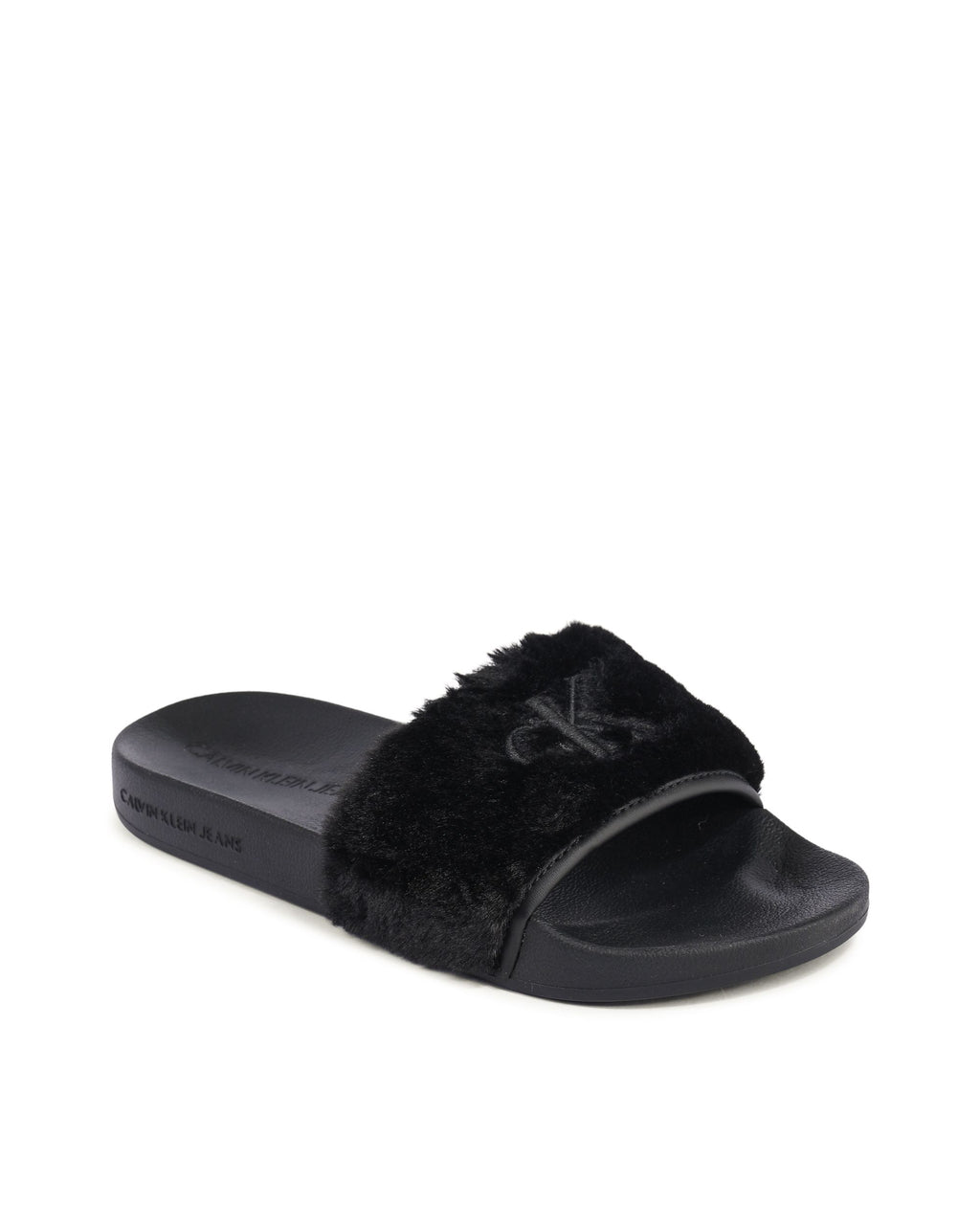 Chanclas Calvin Klein para mujer negras YW0YW00719BDS