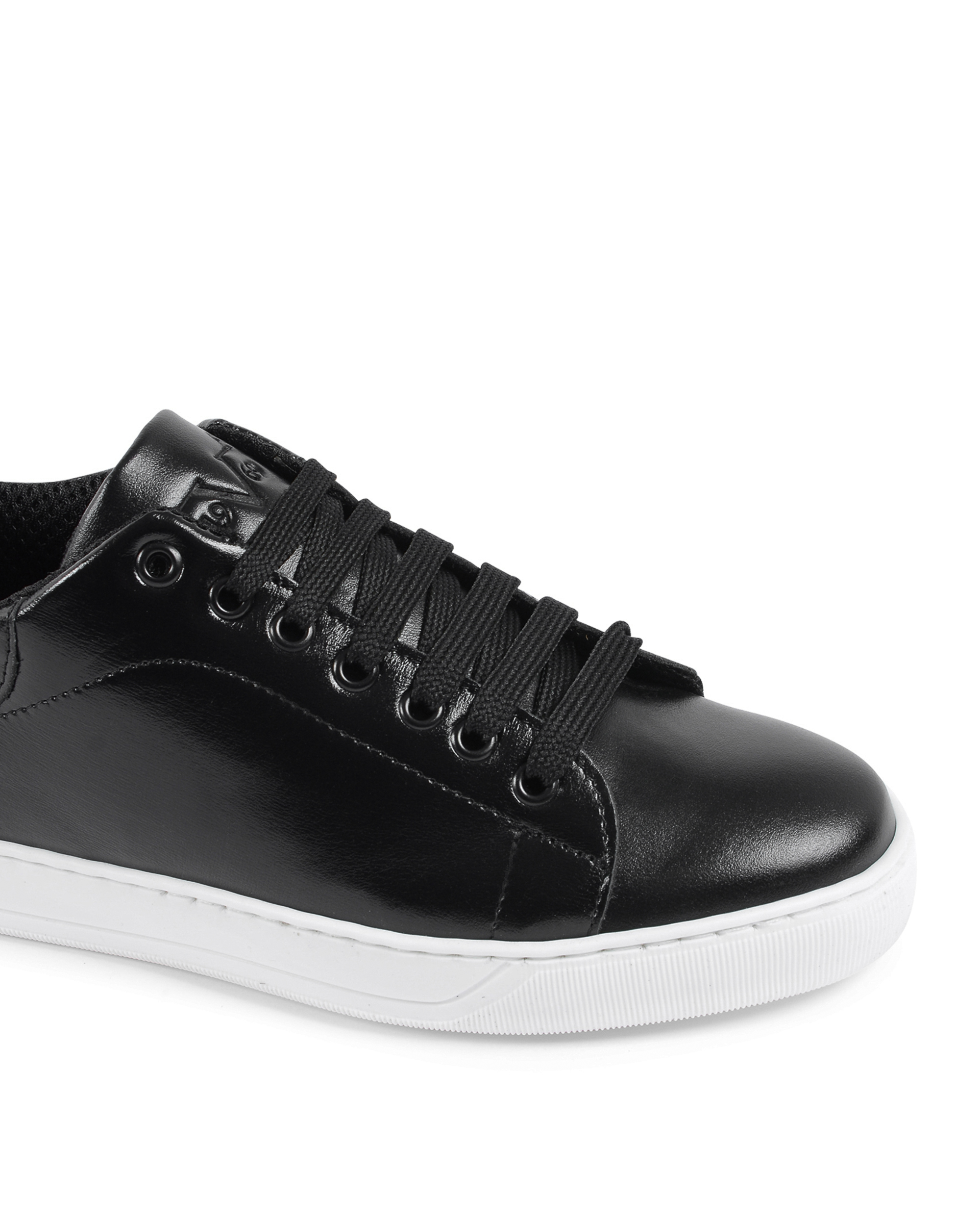 19V69 Italia Mens Sneaker Black 2120 VITELLO NERO